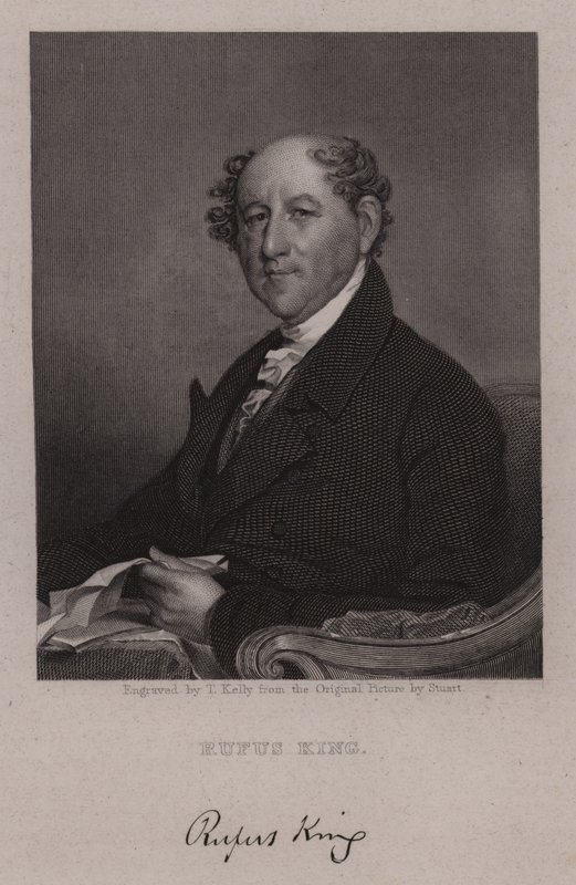 Rufus King, amerikanischer Anwalt, Politiker und Diplomat von Gilbert Stuart