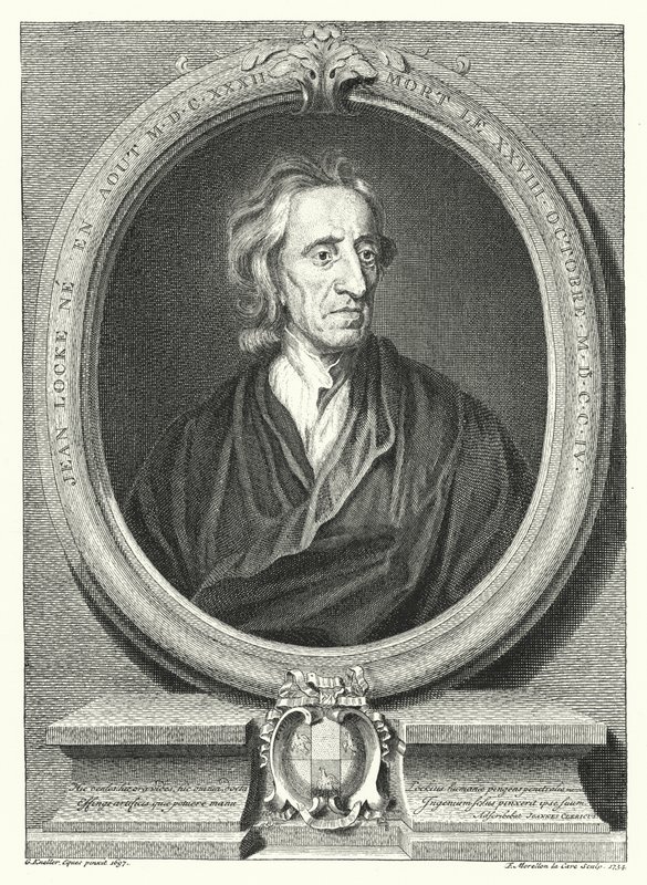 John Locke, englischer Philosoph von Godfrey (after) Kneller