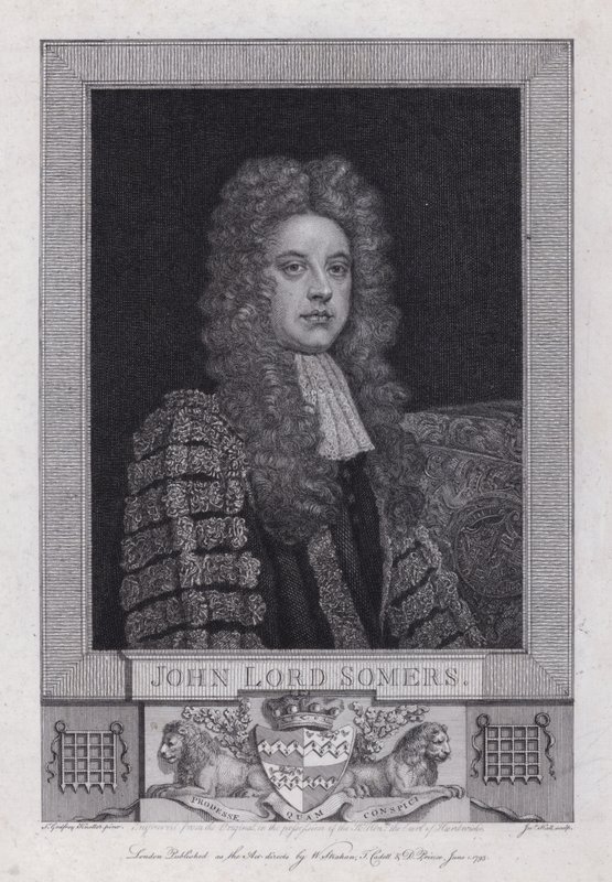 John Somers von Godfrey (after) Kneller