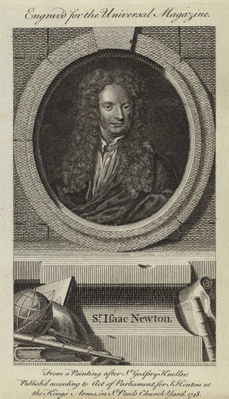 Sir Isaac Newton von Godfrey Kneller