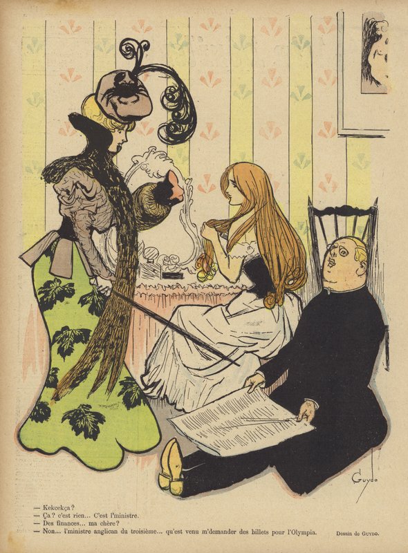 Illustration für Le Rire von Guillaume Le Barrois dOrgeval