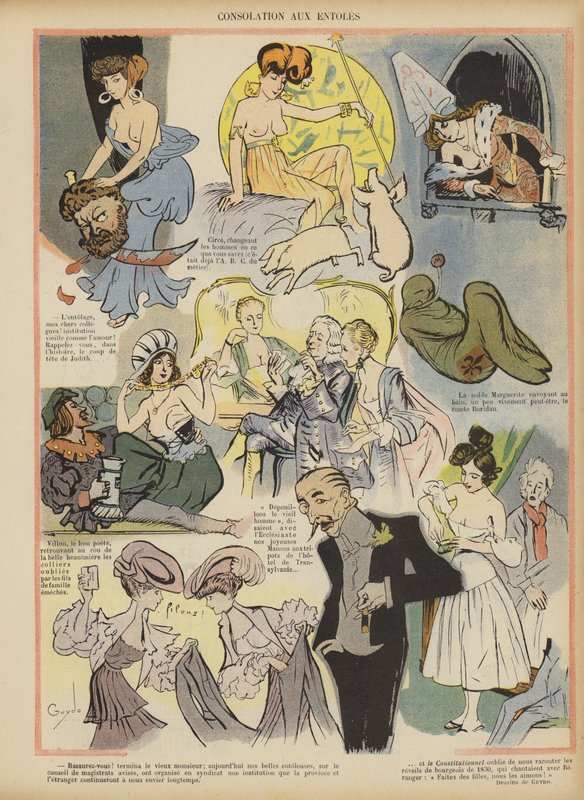 Illustration für Le Rire von Guillaume Le Barrois dOrgeval