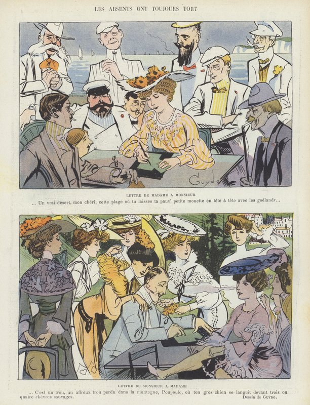Illustration für Le Rire von Guillaume Le Barrois dOrgeval