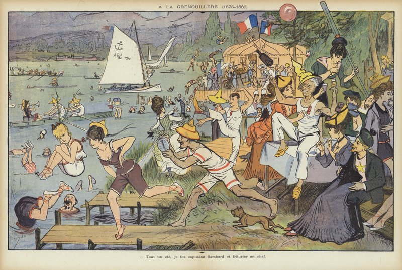Illustration für Le Rire von Guillaume Le Barrois dOrgeval