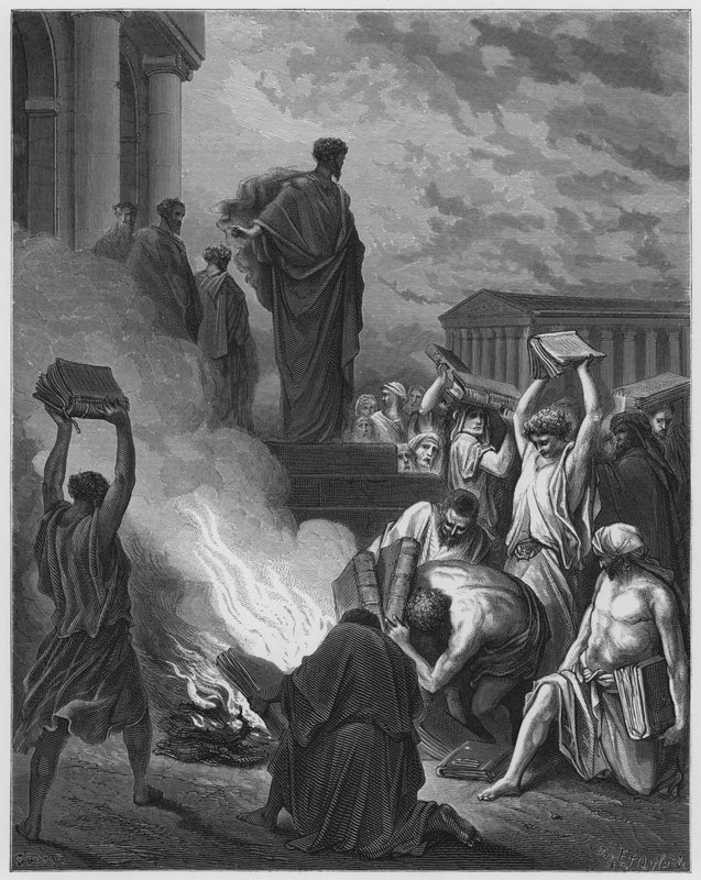 Paulus in Ephesus von Gustave Dore