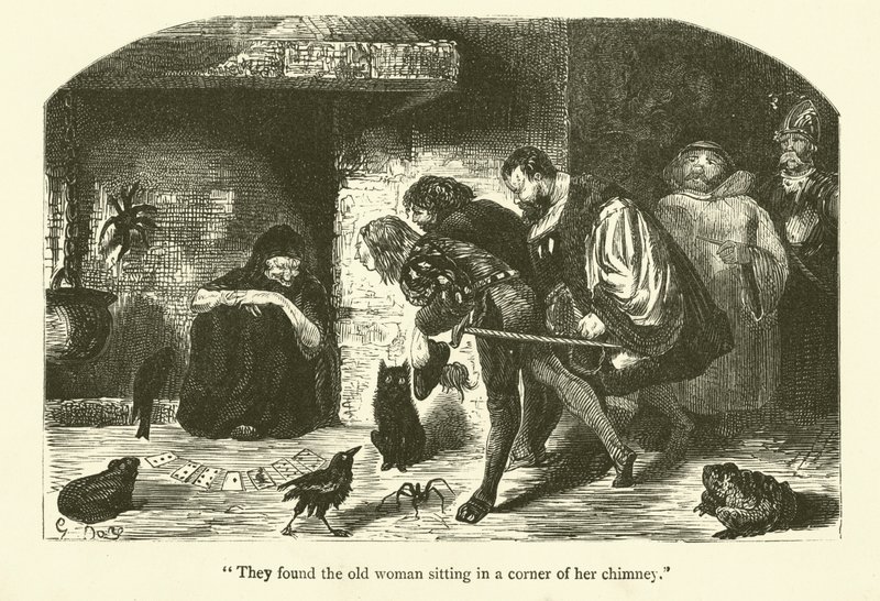 Illustration für die Werke von Rabelais von Gustave after Dore