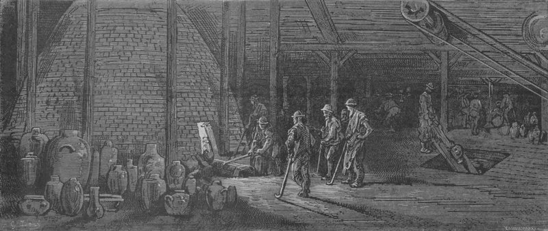 Die Töpfereien von Lambeth von Gustave after Dore
