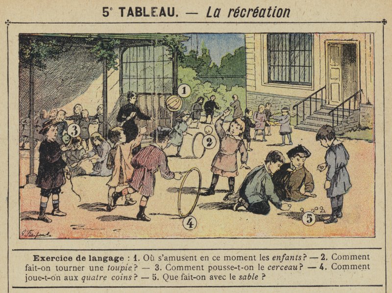 Die Erholung von Gustave Fraipont