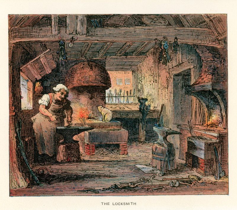 Illustration für Barnaby Rudge von Hablot Knight Browne