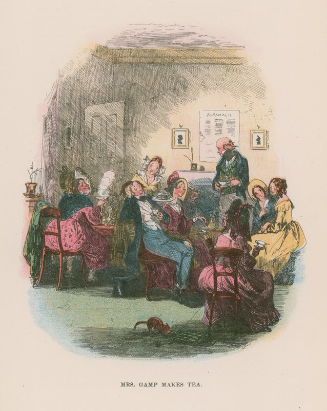 Illustration für Martin Chuzzlewit von Hablot Knight Browne