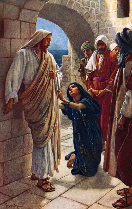 Eine Frau aus Kanaan von Harold Copping