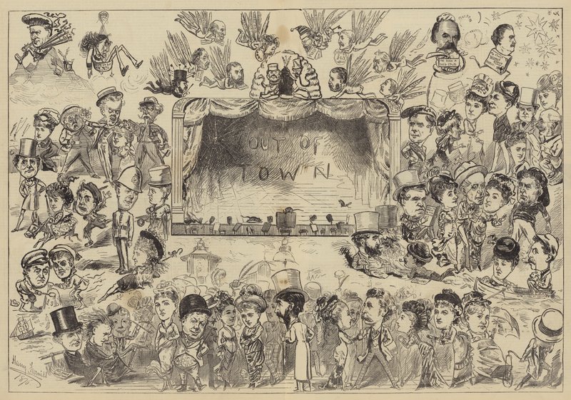 Aus der Stadt von Harry Furniss