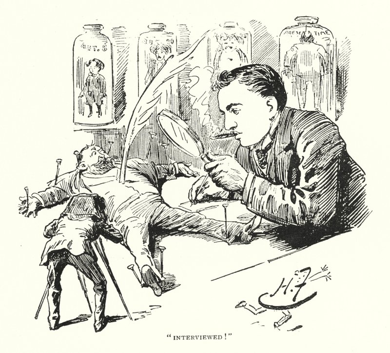 "Interviewt!" von Harry Furniss