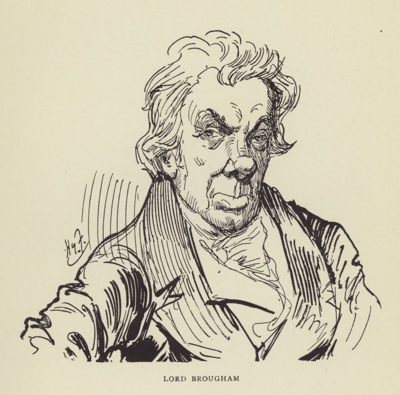 Lord Brougham von Harry Furniss