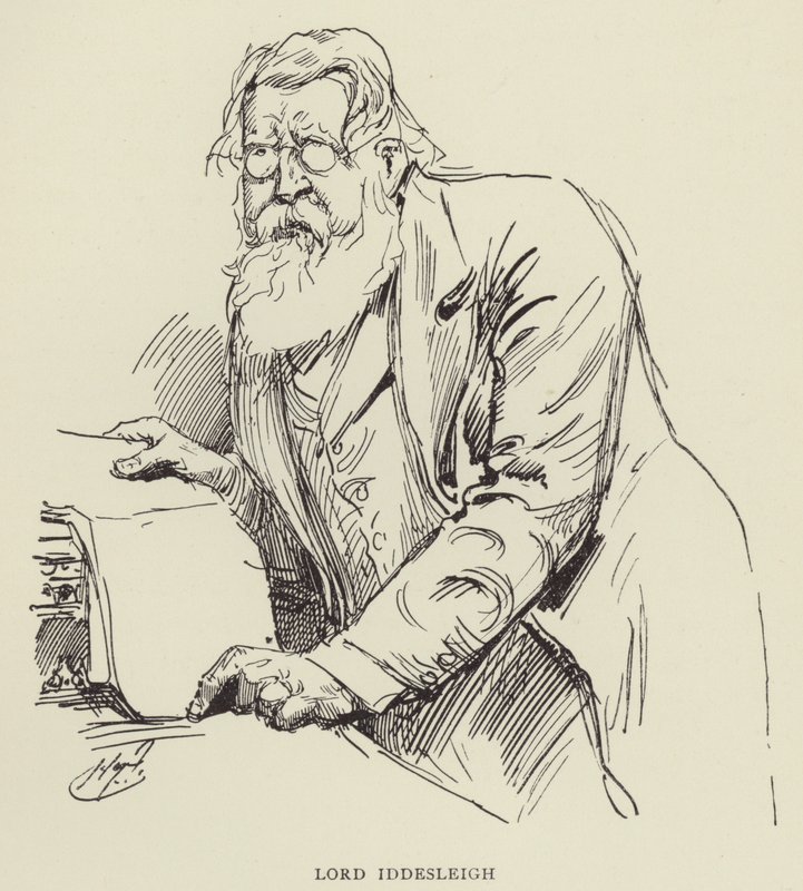 Lord Iddesleigh von Harry Furniss