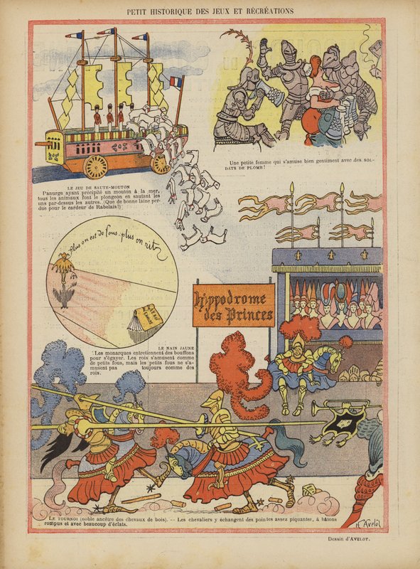 Illustration für Le Rire von Henri Avelot