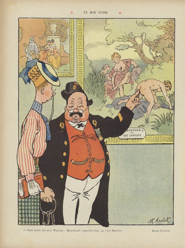 Illustration für Le Rire von Henri Avelot