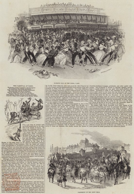 Der Karneval in Paris von Henry Anelay