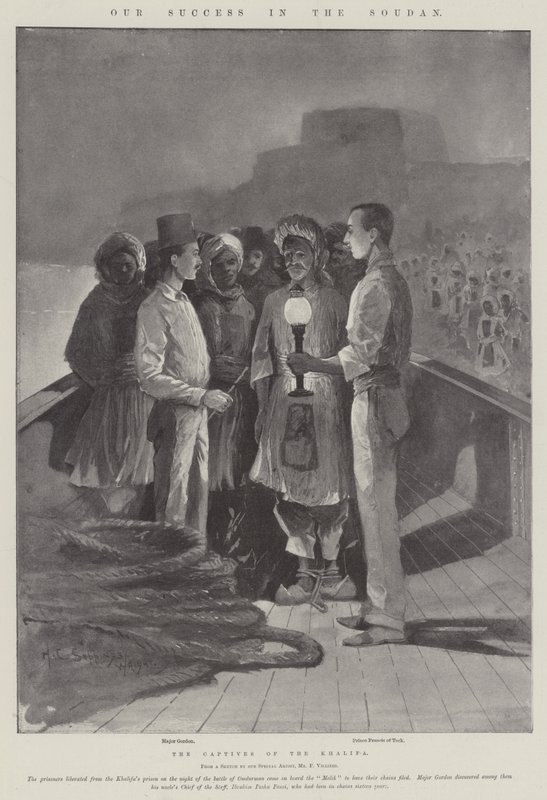 Unser Erfolg im Sudan, die Gefangenen des Khalifa von Henry Charles Seppings Wright