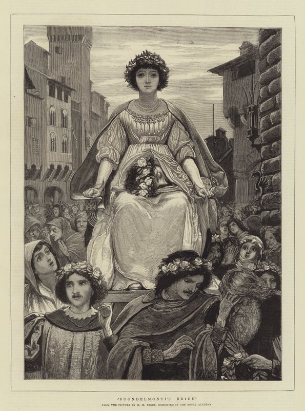 Buondelmontis Braut von Henry Marriott Paget