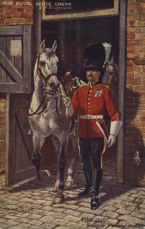 Die Royal Scots Greys von Henry Payne