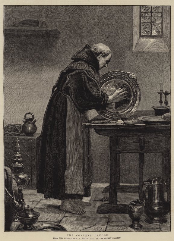 Die Klostermagd von Henry Stacey Marks