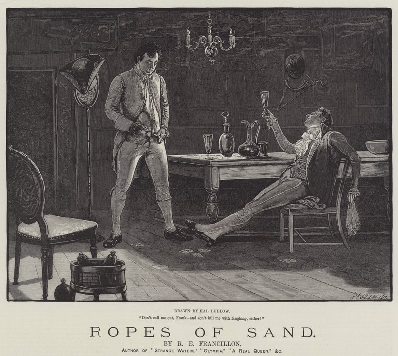 Ropes of Sand, von R. E. Francillon von Henry Stephen Ludlow