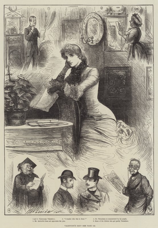 Valentinstag von Henry Stephen Ludlow