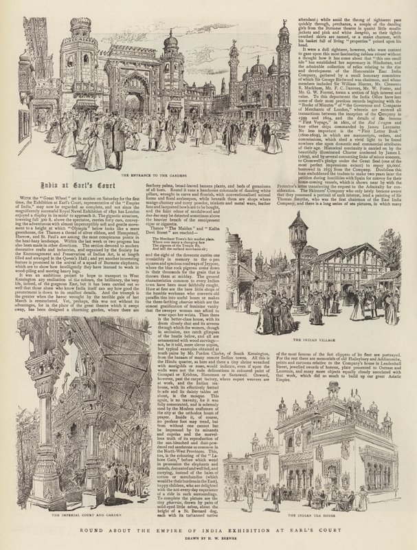 Rund um die Empire of India Ausstellung im Earl