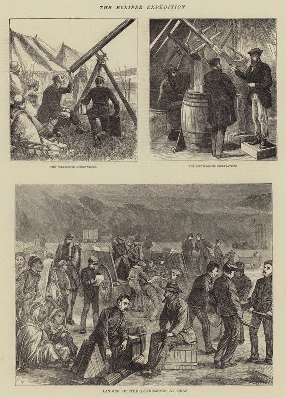 Die Sonnenfinsternis-Expedition von Henry Woods