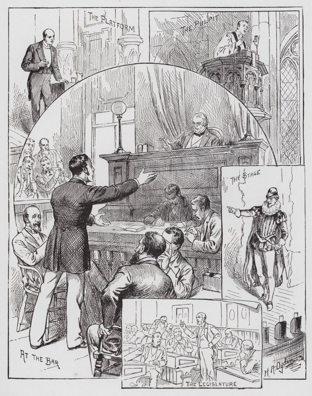 Redekunst und Deklamation von Henry Alexander (after) Ogden