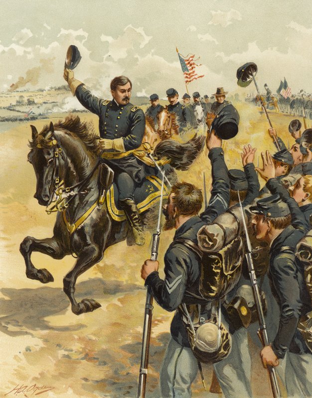 McClellan bei Antietam, 17. September 1862 von Henry Alexander Ogden
