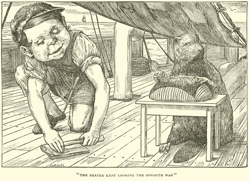 Die Jagd auf den Snark von Henry Holiday