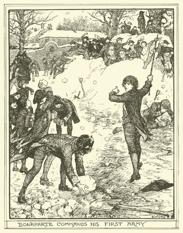 Bonaparte kommandiert seine erste Armee von Henry Justice Ford