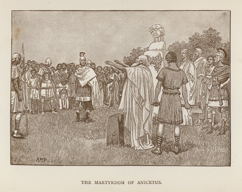 Das Martyrium des Anicetus von Henry Marriott (after) Paget