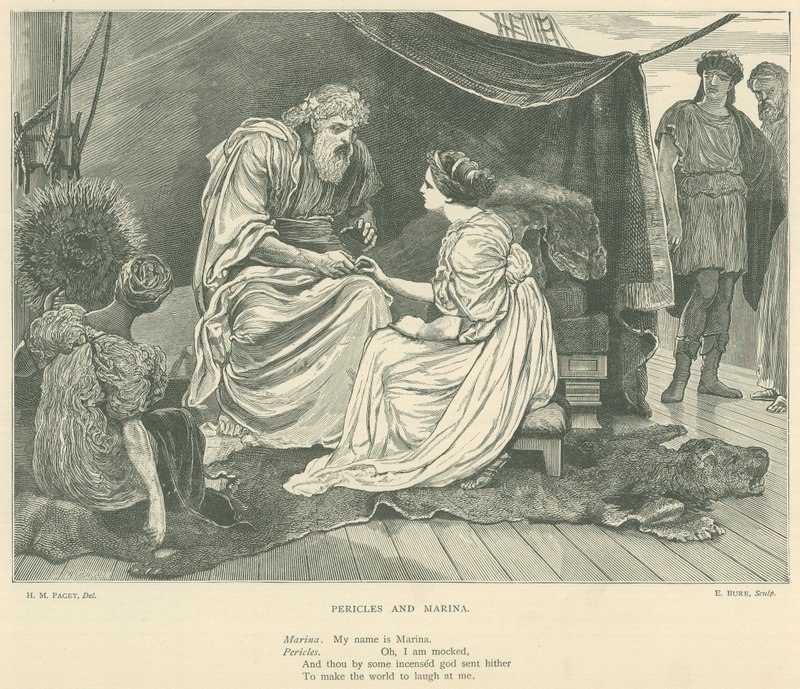 Illustration für Perikles von Henry Marriott Paget