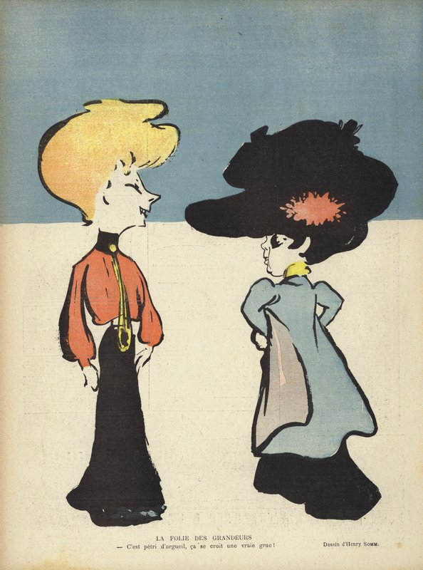 Illustration für Le Rire von Henry Somm