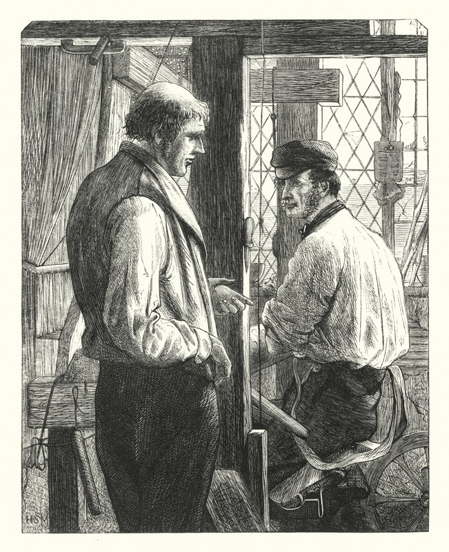 Die zwei Weber von Henry Stacey (after) Marks