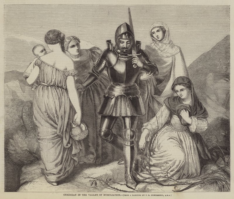 Christ im Tal der Demütigung von Henry William Pickersgill