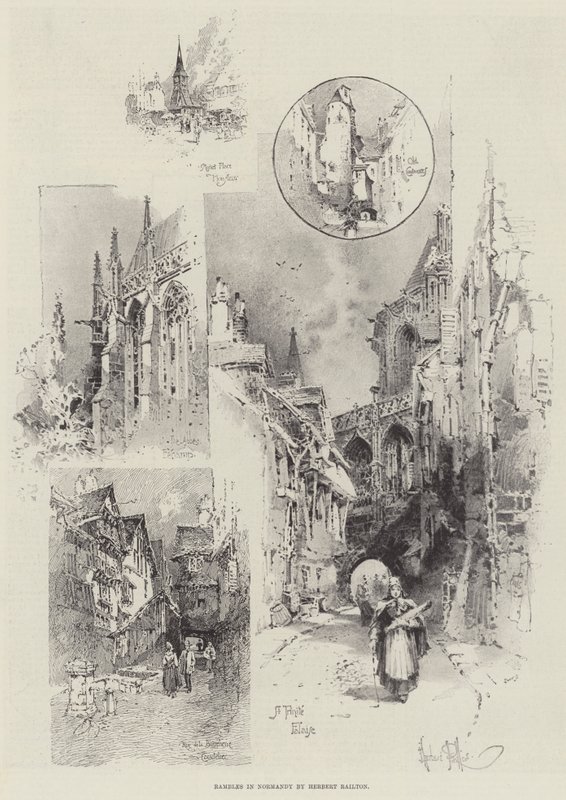 Streifzüge in der Normandie von Herbert Railton