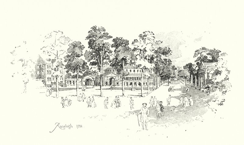 Ranelagh Gardens, London von Herbert (after) Railton