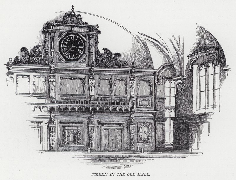 Schirm in der Alten Halle von Herbert (after) Railton