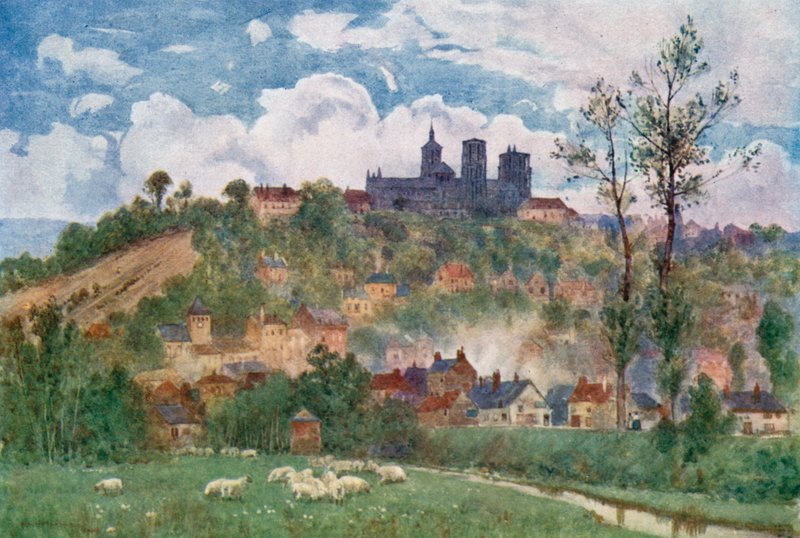 Laon, Blick von der Ebene von Herbert Menzies Marshall