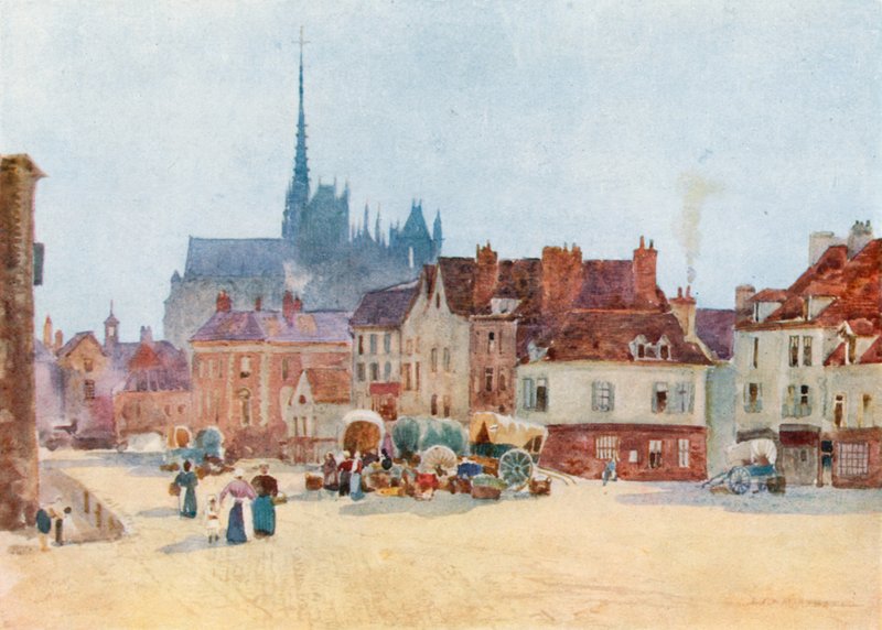 Der Place Vogel, Amiens von Herbert Menzies Marshall