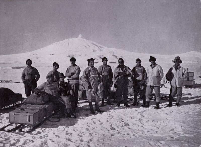 Die Südgruppe von Herbert Ponting