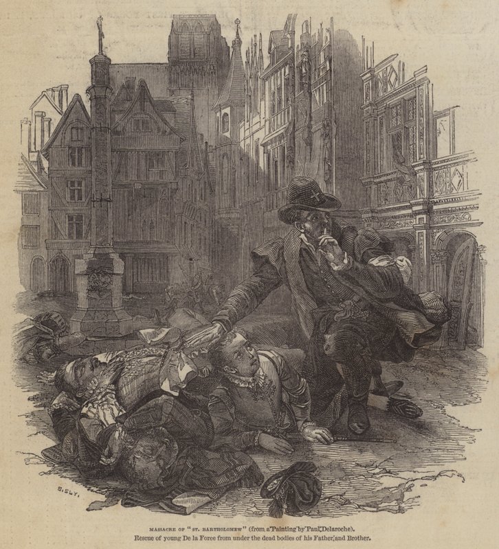 Massaker der Bartholomäusnacht von Hippolyte Delaroche