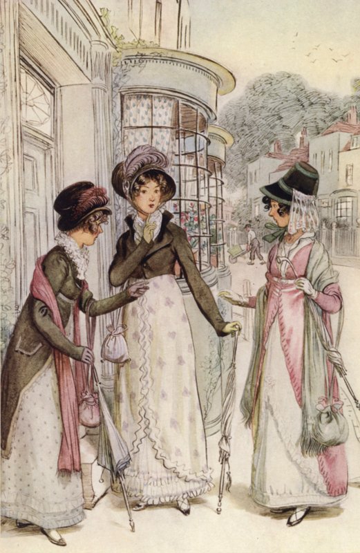 Illustration für Quality Street von Hugh Thomson