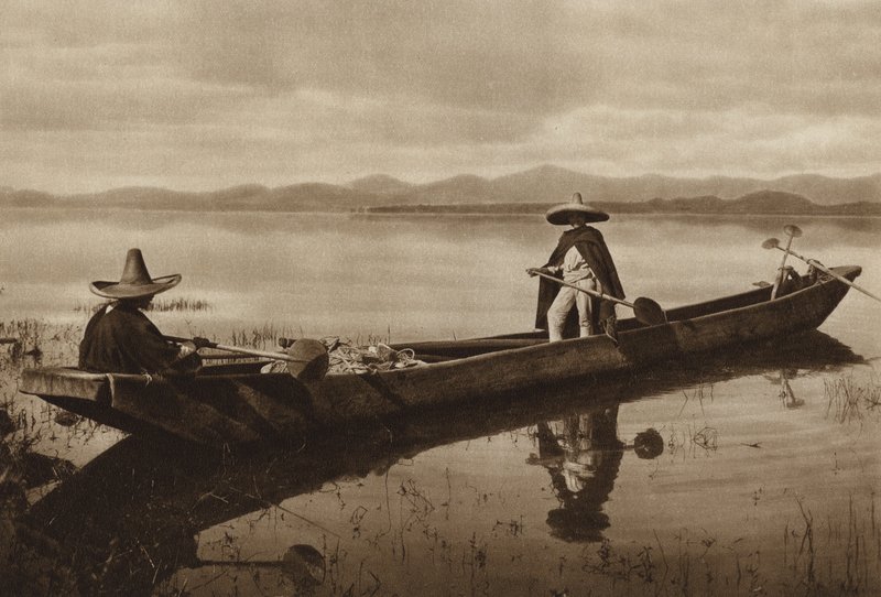 Mexiko: Lagune von Patzcuaro von Hugo Brehme