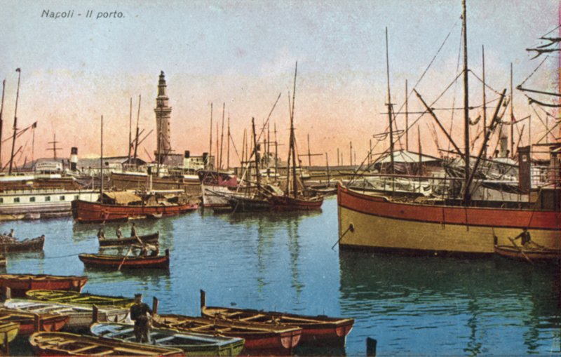 Neapel, Italien, Der Hafen von Italian Photographer