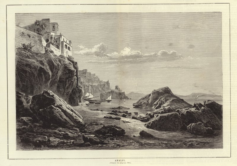 Amalfi von Italian School